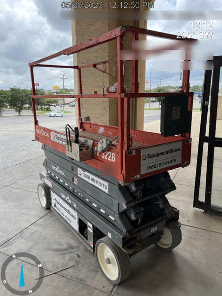 2019 Skyjack SJIII-3226 Standard Options, Trojan Batteries