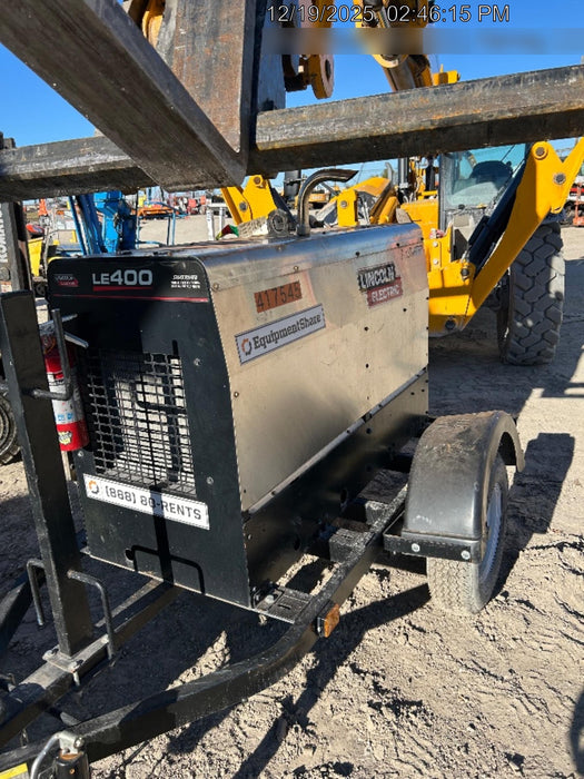 2024 Lincoln Electric LE400 Kubota V1505, Trlr, Cable Rack, Light Kit, ES Decals, T3