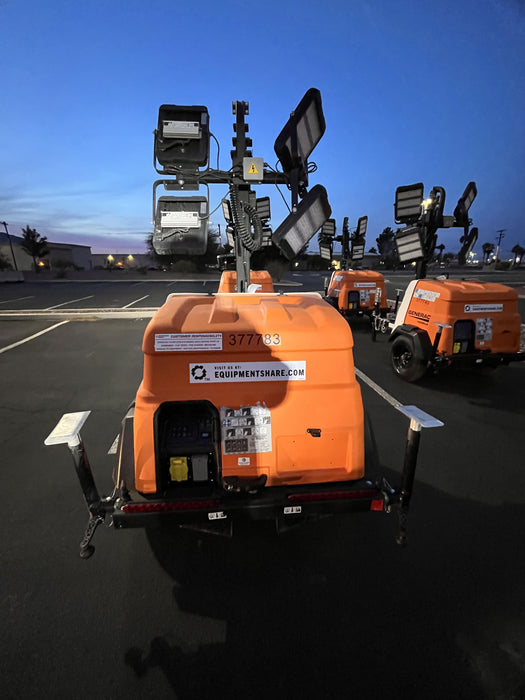 2023 Generac MLT2 Diesel, Flex Switch 120V Input, Powerzone Controller, 
(4) 320W LED Lights, 4kW Generator, 39.9 Gal Fuel Tank, 2" Ball, T3