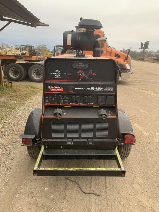 2021 Lincoln Electric Vantage 549X Ready Pak 3, ORANGE (includes trailer, cable rack, fender light kit)