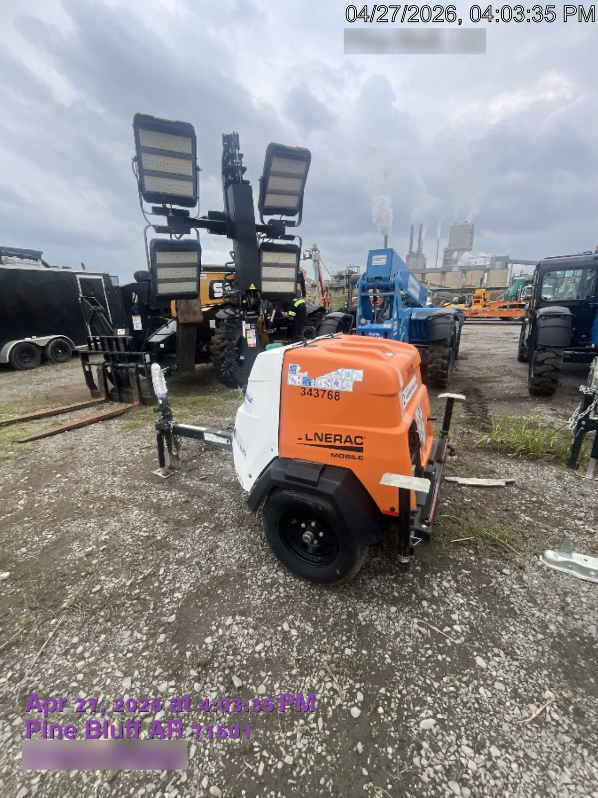 2023 Generac MLT2 Diesel, Flex Switch 120V Input, Powerzone Controller, (4) 320W LED Lights, 4kW Generator, 39.9 Gal Fuel Tank, 2" Ball, T3