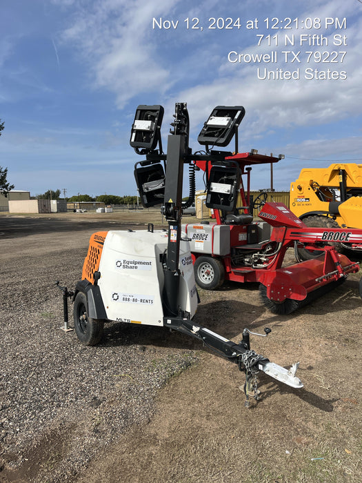 2023 Generac MLT2 Diesel, Flex Switch 120V Input, Powerzone Controller, (4) 320W LED Lights, 4kW Generator, 39.9 Gal Fuel Tank, 2" Ball, T3