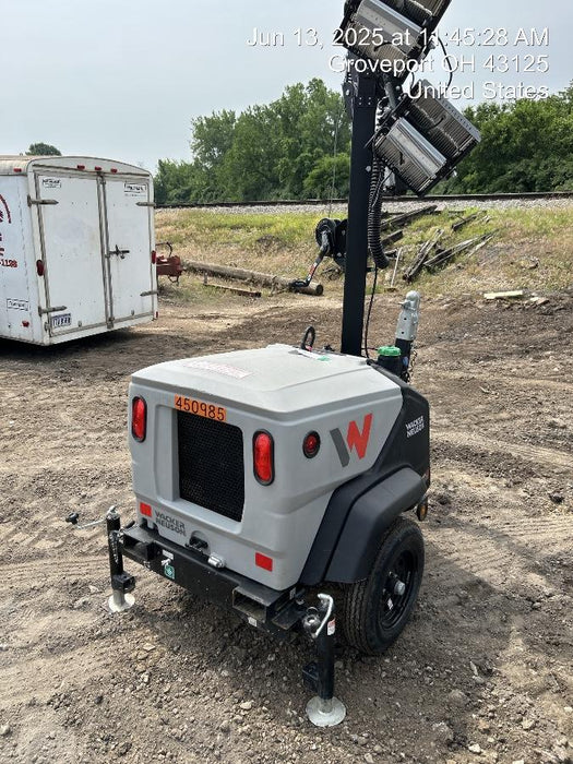 2024 Wacker Neuson LTT4 Diesel, Kohler KDW702, Deep Sea Controller, Auto Start, LED 320W, Bypass Outlet, T3