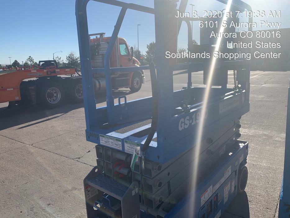 2020 Genie GS-1930 Fixed rails with chain entry gate - Pre A92.20