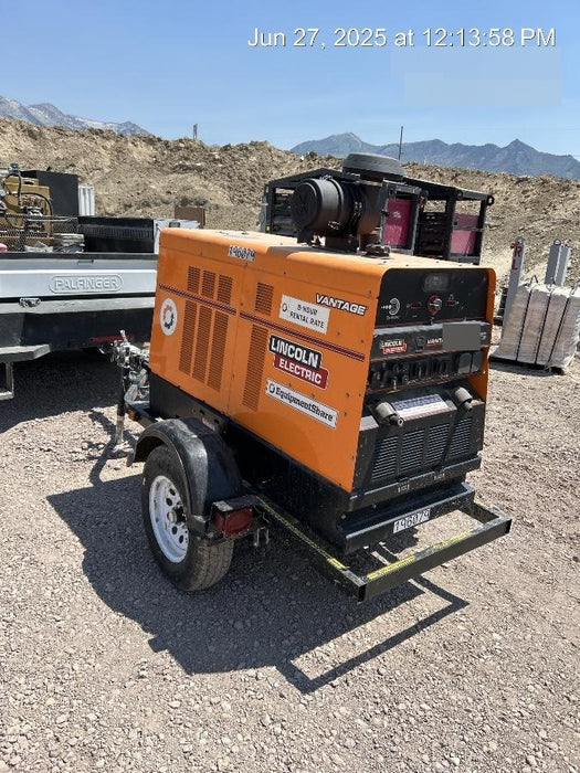 2021 Lincoln Electric Vantage 549X Ready Pak 3, ORANGE (includes trailer, cable rack, fender light kit)