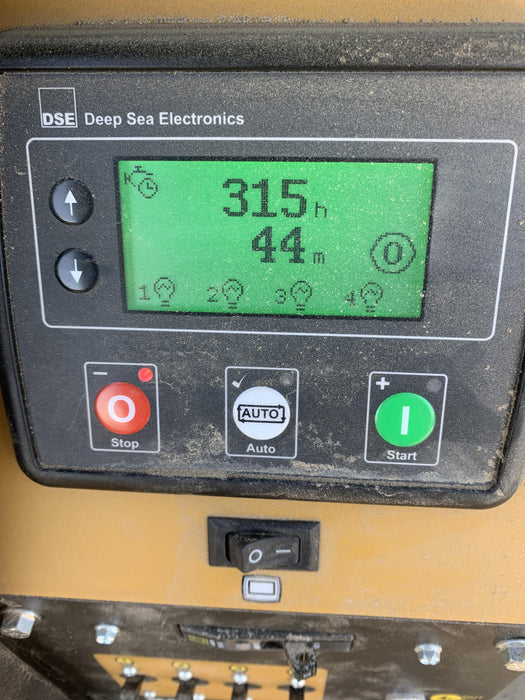 2021 Allmand NLV3GR (4) LED Light Fixture 350W, 23' Vertical Mast, 3kW Prime, Towable, Deep Sea L401, Leveling Jacks, Yanmar T4F 5.8hp