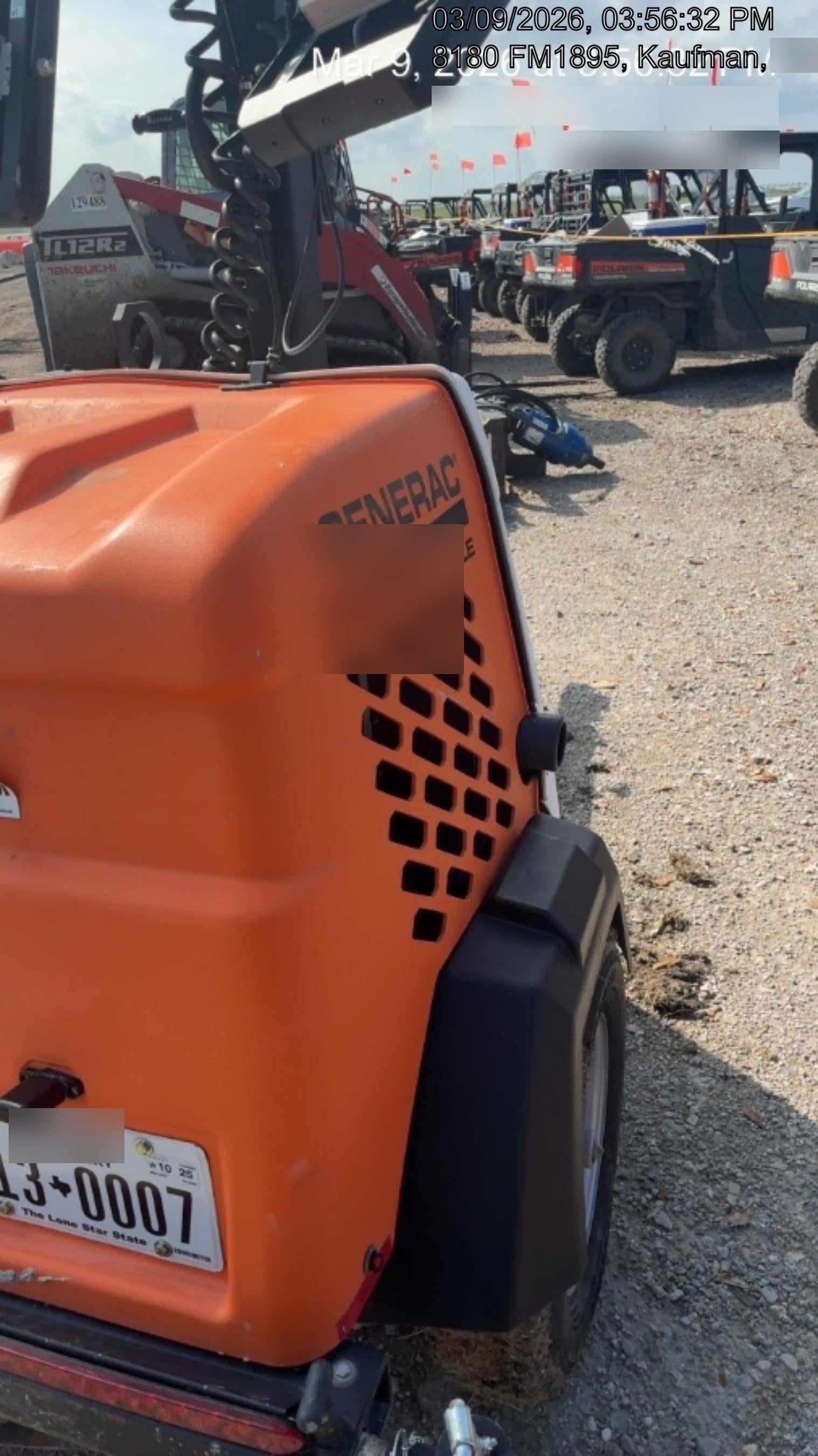 2024 Generac MLT2 Diesel, Flex Switch 120V Input, Powerzone Controller, 
(4) 320W LED Lights, 4kW Generator, 39.9 Gal Fuel Tank, 2" Ball, T3