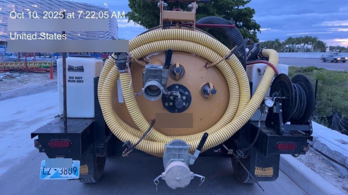 2020 Vac-Tron LP573XDT 24Hp Kohler Diesel - 500 Gal Debris Tank - 500 CFM Vacuum Pump - x2 100 Gal Water Tanks