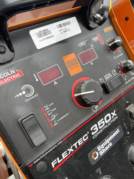 2022 LINCOLN ELECTRIC FLEXTEC 350X