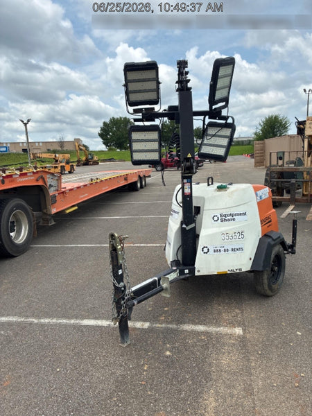 2023 Generac MLT2 Diesel, Flex Switch 120V Input, Powerzone Controller, (4) 320W LED Lights, 4kW Generator, 39.9 Gal Fuel Tank, 2" Ball, T3