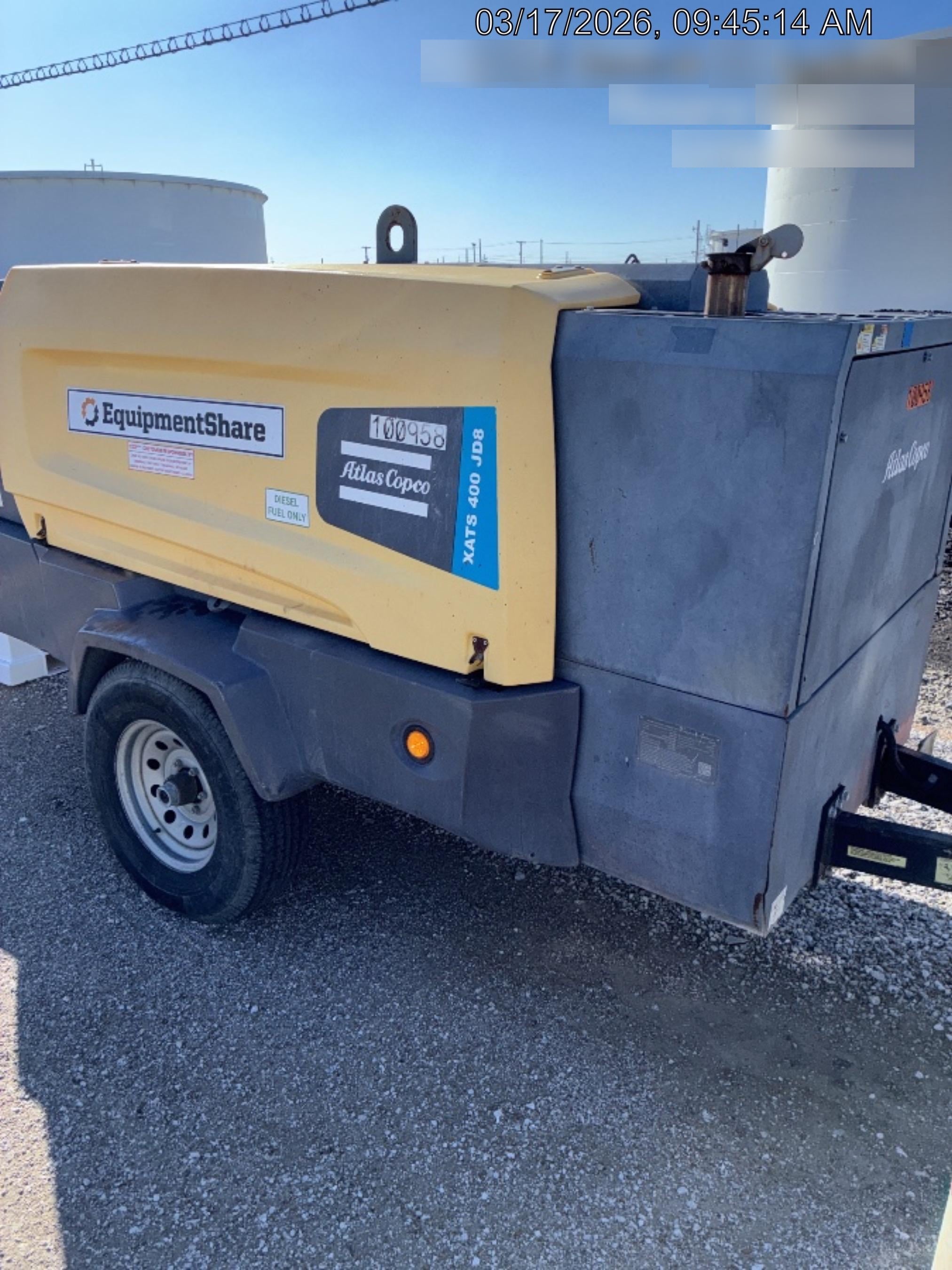 2020 ATLAS COPCO XATS 400 CW