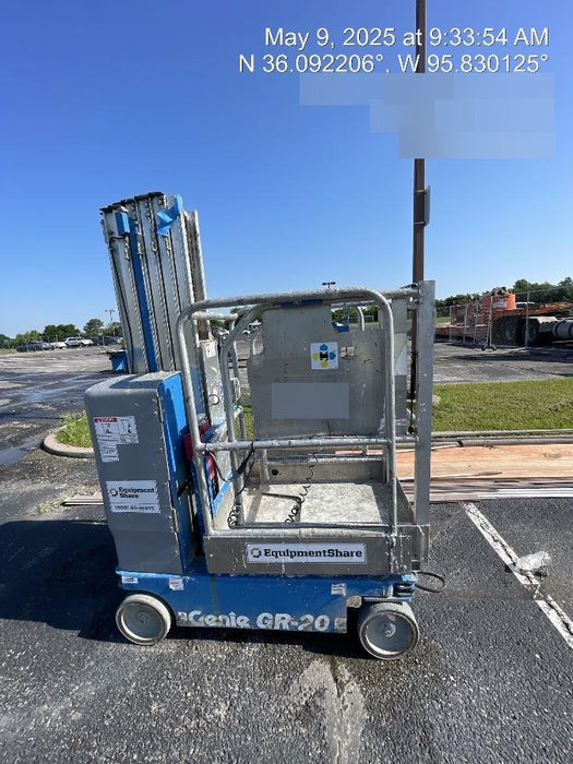 2020 GENIE GR-20
