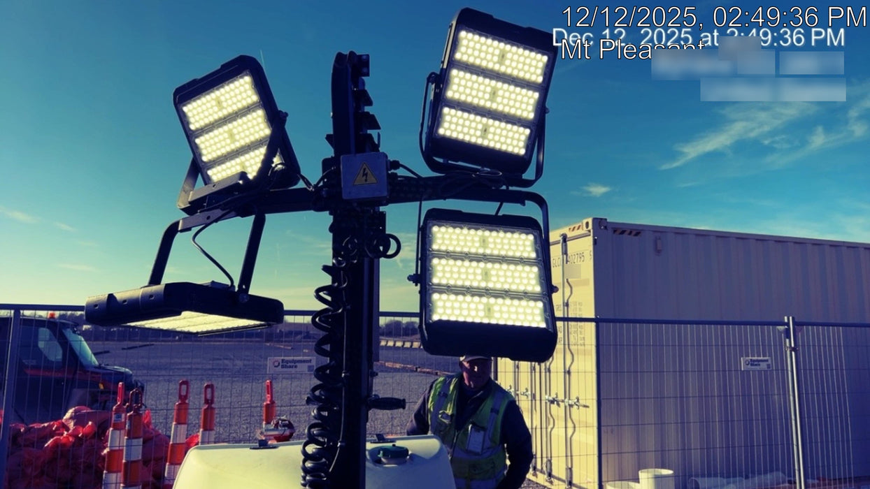 2023 Generac MLT2 Diesel, Flex Switch 120V Input, Powerzone Controller, (4) 320W LED Lights, 4kW Generator, 39.9 Gal Fuel Tank, 2" Ball, T3