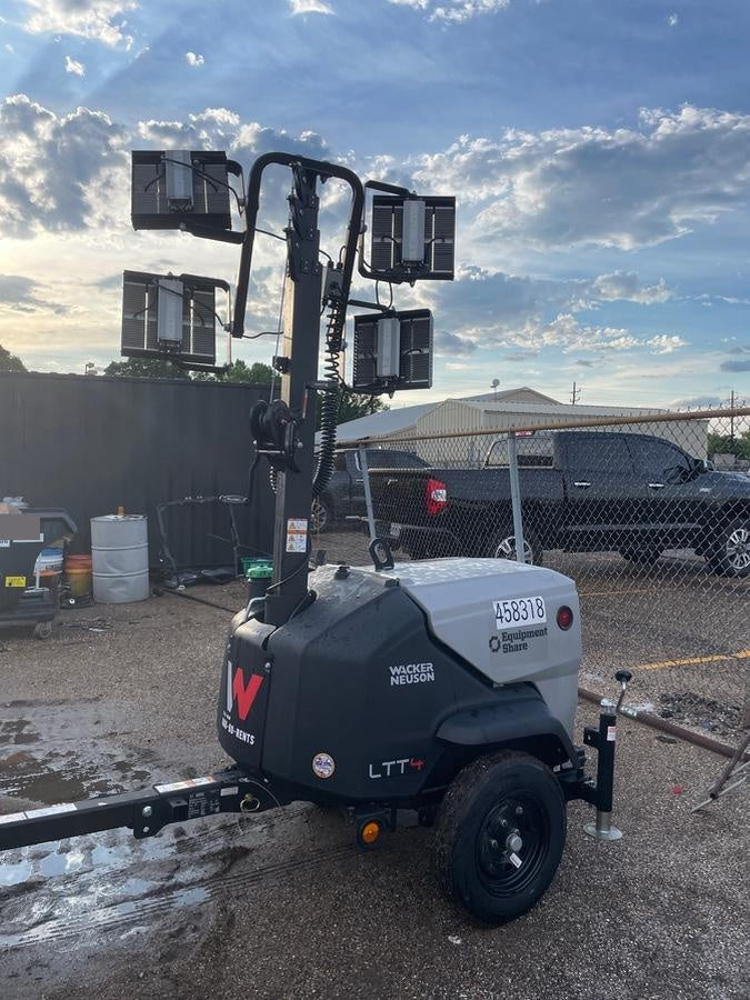 2024 Wacker Neuson LTT4 Diesel, Kohler KDW702, Deep Sea Controller, Auto Start, LED 320W, Bypass Outlet, T3