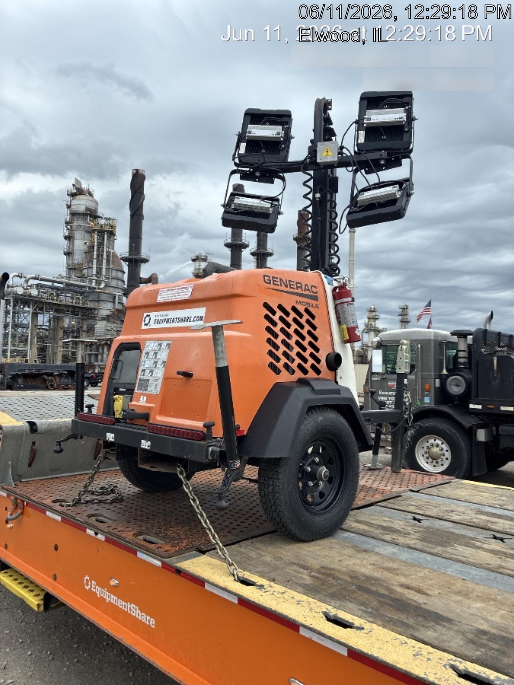 2023 Generac MLT2 Diesel, Flex Switch 120V Input, Powerzone Controller, (4) 320W LED Lights, 4kW Generator, 39.9 Gal Fuel Tank, 2" Ball, T3