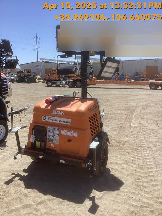 2023 Generac MLT2 Diesel, Flex Switch 120V Input, Powerzone Controller, (4) 320W LED Lights, 4kW Generator, 39.9 Gal Fuel Tank, 2" Ball, T3