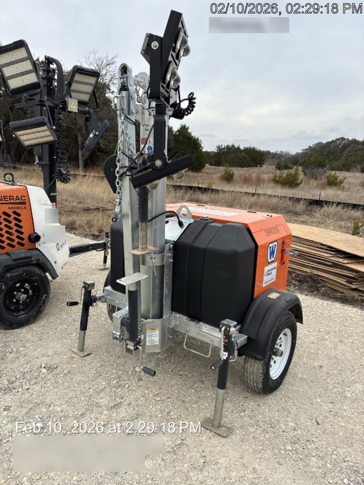 2024 Wanco WLTT-4MM4K Diesel, Deep Sea Controller, Shore Power Plug, Auto Start, (4) 350W LED Floodlights, 4kW Generator, 60 Gal Fuel Tank, 2" Ball, T3