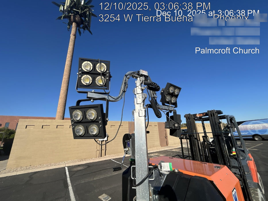 2023 Wanco WLTT-4MM4K Diesel, Deep Sea Controller, Shore Power Plug, Auto Start, (4) 350W LED Floodlights, 4kW Generator, 60 Gal Fuel Tank, 2" Ball, T3