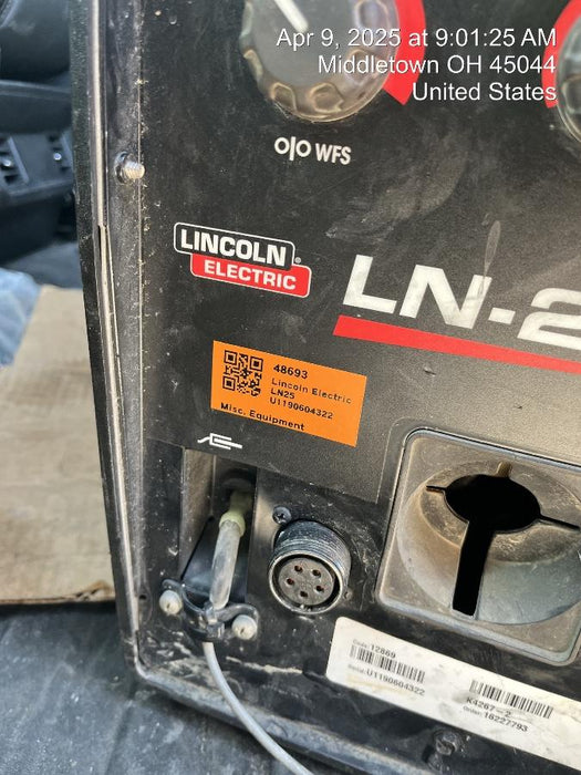 2019 LINCOLN ELECTRIC LN25