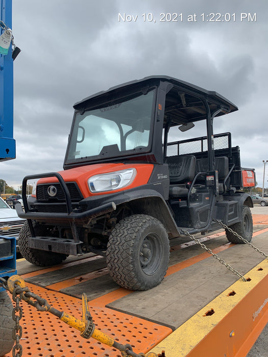 Kubota RTV-X1140W-H Kubota RTVX1140WH 4wd Utility Cart, LED Strobe, Windshield Tempered Glass, Pastic Canopy, Wire Harness Kit, Backup Alarm