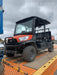 Kubota RTV-X1140W-H Kubota RTVX1140WH 4wd Utility Cart, LED Strobe, Windshield Tempered Glass, Pastic Canopy, Wire Harness Kit, Backup Alarm
