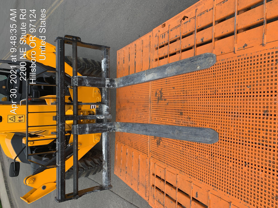 2020 JCB 510-56 Canopy, Solid Tires, Work Lights, Beacon, Aux Hydraulics, Back up Alarm, Lifting Eye, ES Decals