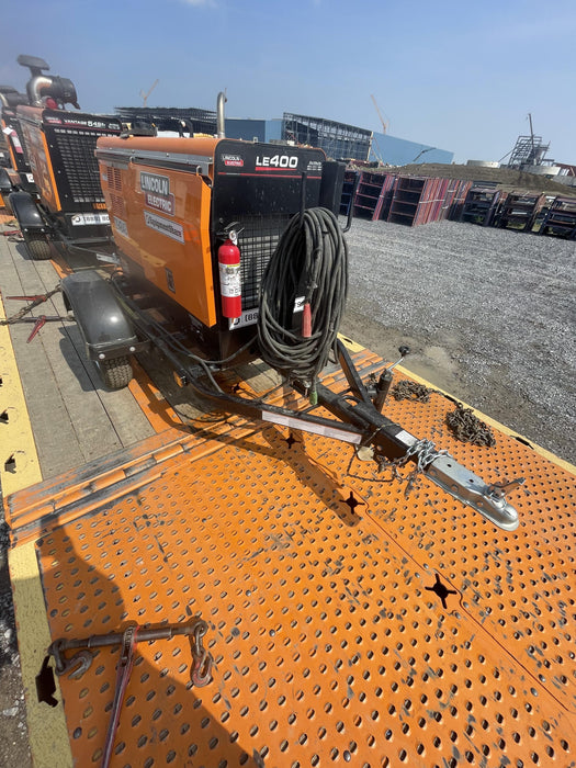 2023 Lincoln Electric LE400 Kubota V1505, Trlr, Cable Rack, Light Kit, ES Decals, T3