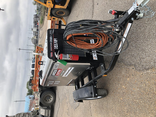 2020 Lincoln Electric Vantage 322 Welder Ready-Pak 3, w/ GPS & Decals (includes trailer, cable rack, fender light kit)