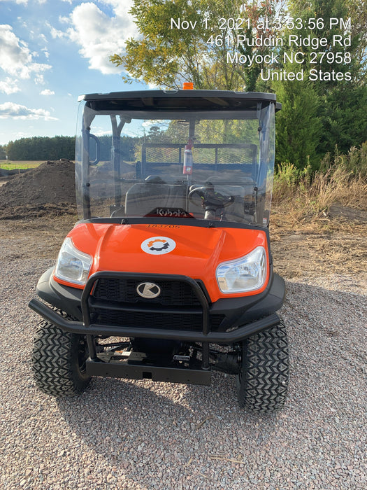 Kubota RTV-X1140W-H Plastic Canopy, Windshield Acrylic Clear, LED Strobe Light, Wire Harness Kit, Back up Alarm