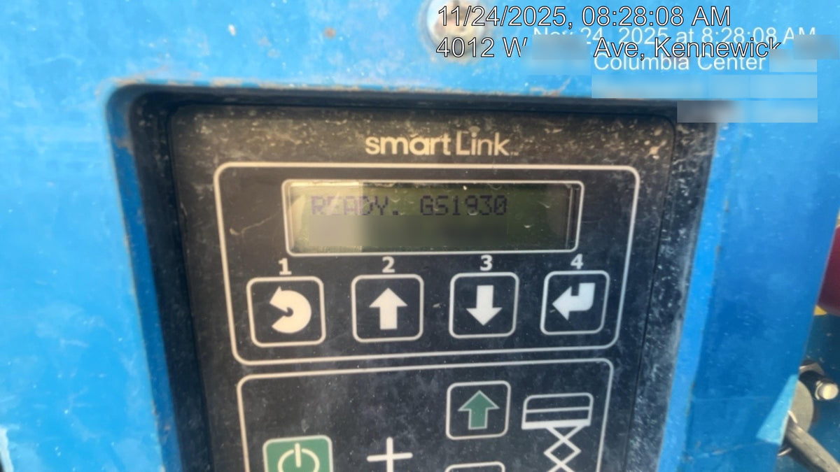 2019 Genie GS-1930 Half Height Swing Gate, 800W Inverter