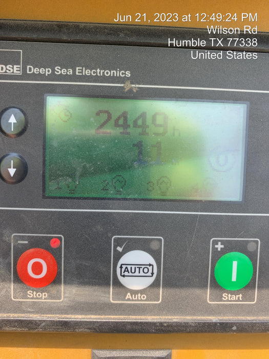 2022 Allmand NLV3GR (4) LED Light Fixture 350W, 23' Vertical Mast, 3kW Prime, Towable, ES Decals, T3