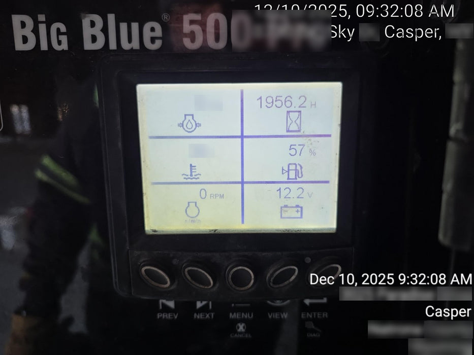 2020 Miller Electric BB500 BIG BLUE 500 PRO (KUBOTA) DELUXE W/ ARCREACH