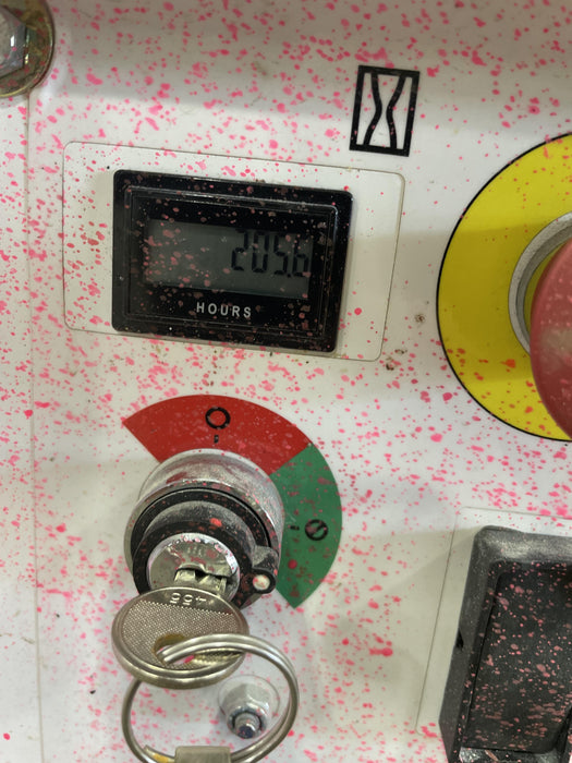 Custom Equipment HB-1430 <ul>
 <li>Hy-Brid Scissor Lift</li>
  <li>Platform capacity up to 670 lbs.</li>
  <li>Working height up to 20 ft</li>
  <li>Weighs under 1,700 lbs.</li>
  <li>Non-marking wheels </li>
</ul>