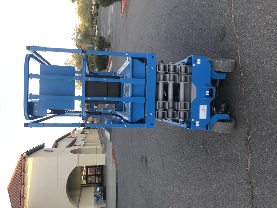 2020 Genie GS-1930 Solid Non Marking Tires, Beacon, Folding rails with half height swing gate, 800W Inverter