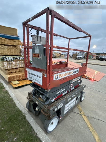 2018 Skyjack SJIII-3219 Skyjack SJIII3219 Scissor Lift w/Trojan Batteries