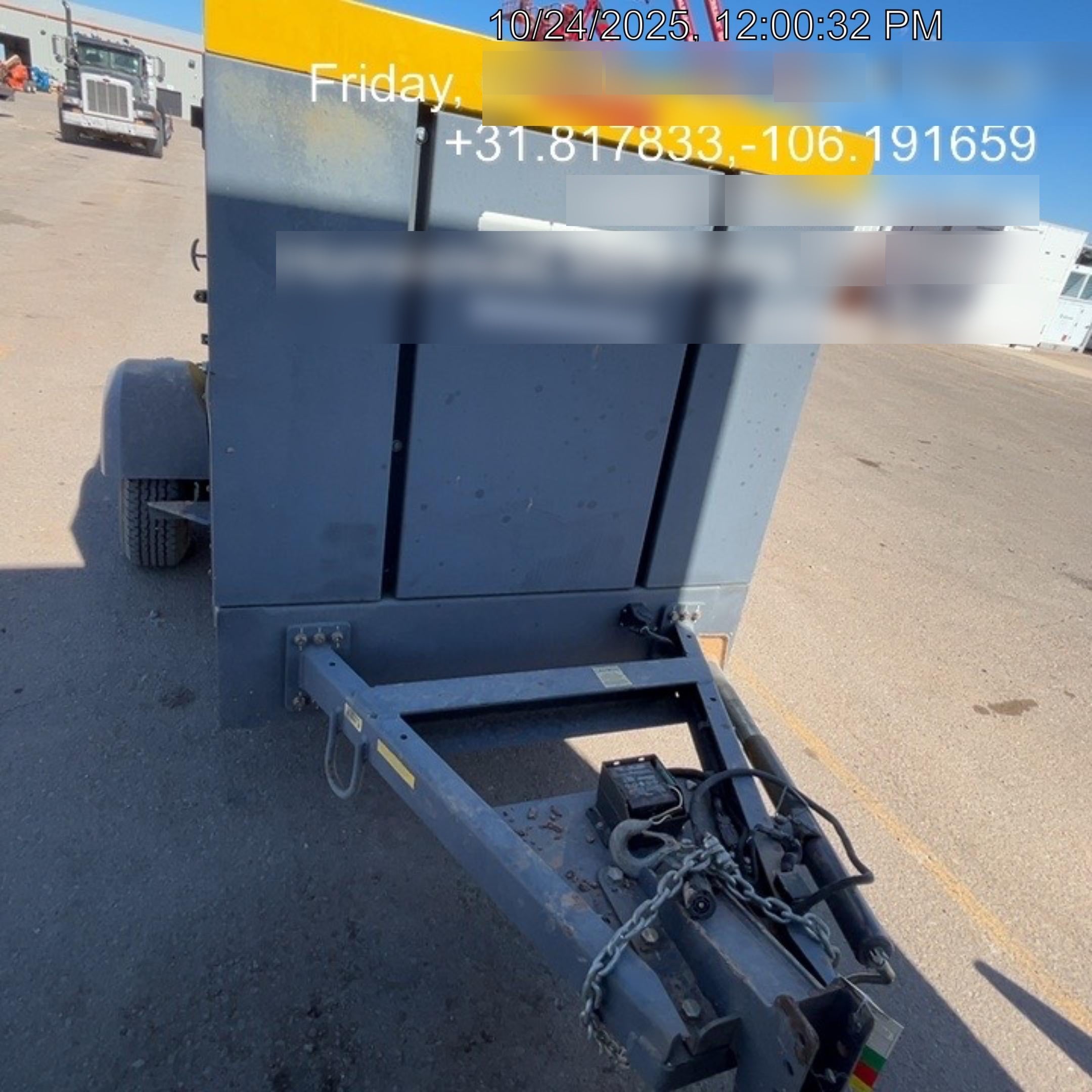 2020 ATLAS COPCO PAS 150 HF CS Enclosed