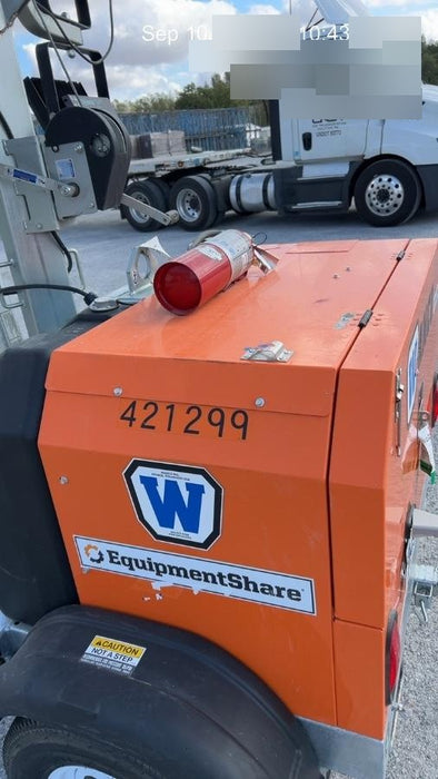 2024 Wanco WLTT-4MM4K Diesel, Deep Sea Controller, Shore Power Plug, Auto Start, (4) 350W LED Floodlights, 4kW Generator, 60 Gal Fuel Tank, 2" Ball, T3