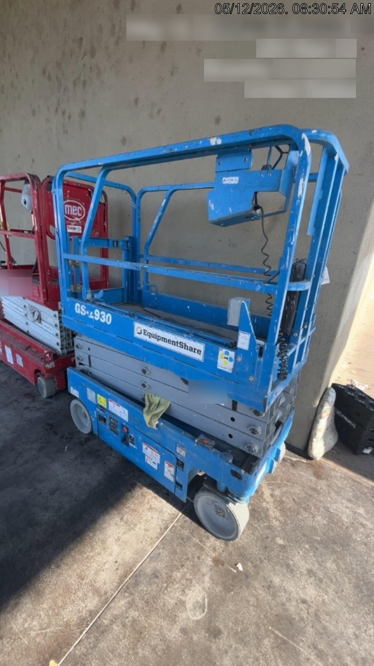 2019 Genie GS-1930 Half Height Swing Gate, 800W Inverter
