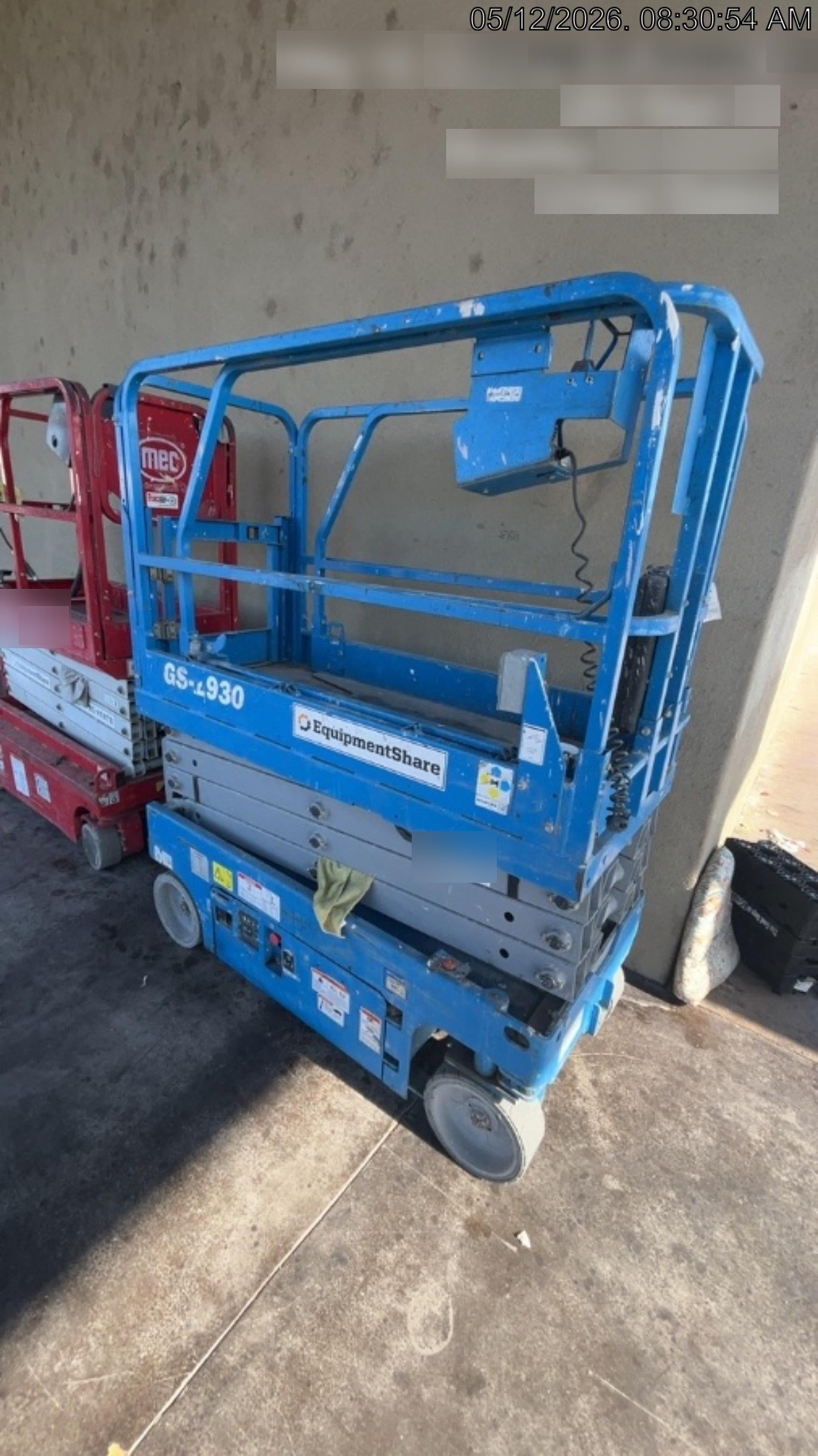 2019 Genie GS-1930 Half Height Swing Gate, 800W Inverter