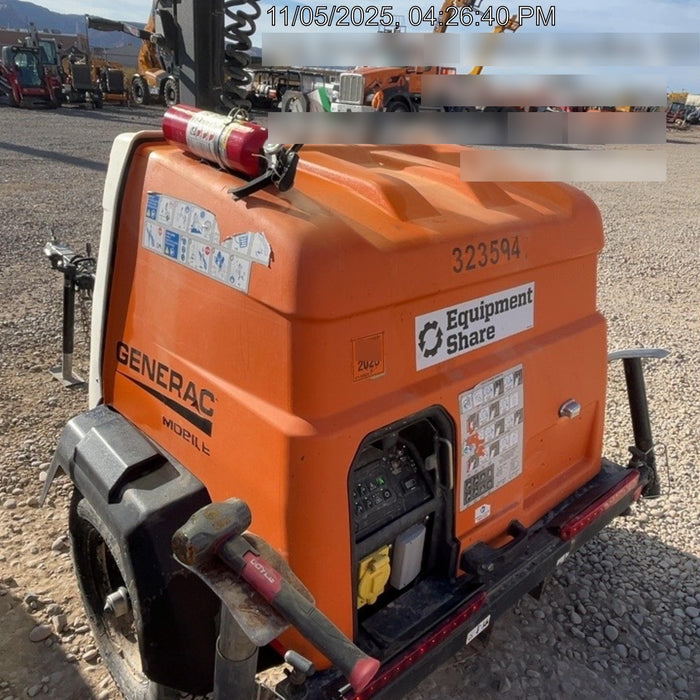 2023 Generac MLT2 Diesel, Flex Switch 120V Input, Powerzone Controller, (4) 320W LED Lights, 4kW Generator, 39.9 Gal Fuel Tank, 2" Ball, T3