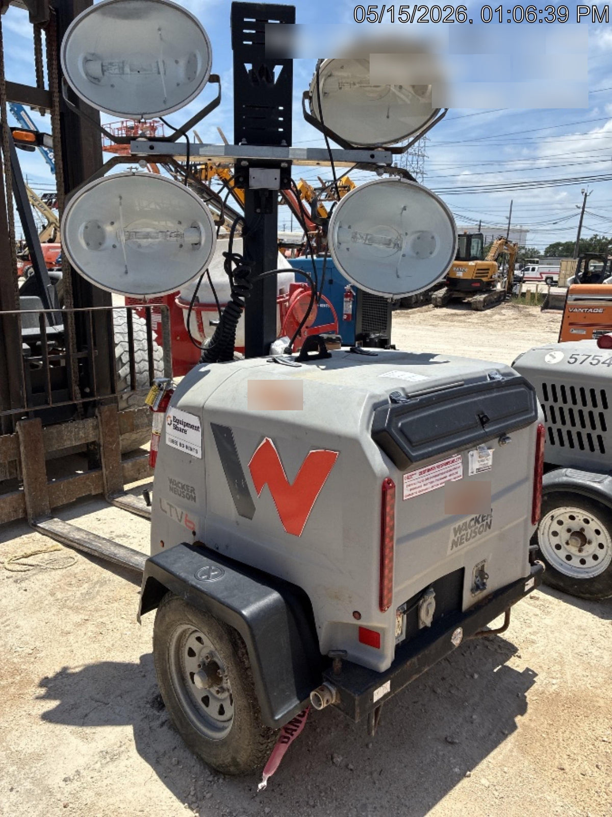 2019 Wacker Neuson LTV6L-MH Standard Options, ES Track Hardware, Fuel Level Sensor
