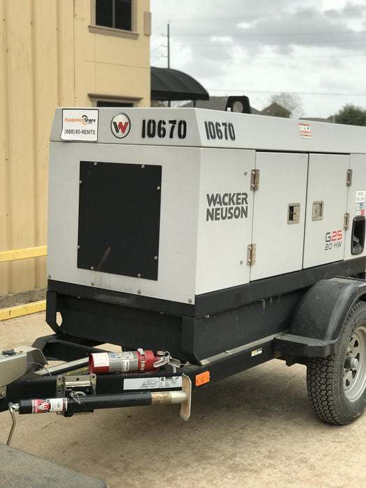 2018 WACKER NEUSON G25