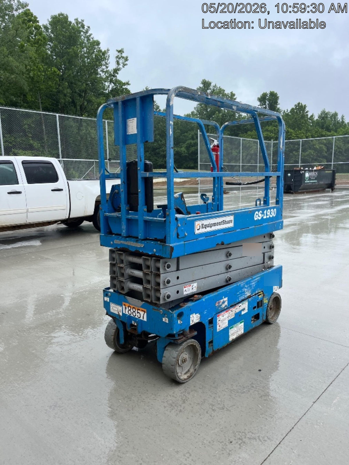 2018 Genie GS-1930 Genie GS-1930 Scissor Lift w/Standard Options