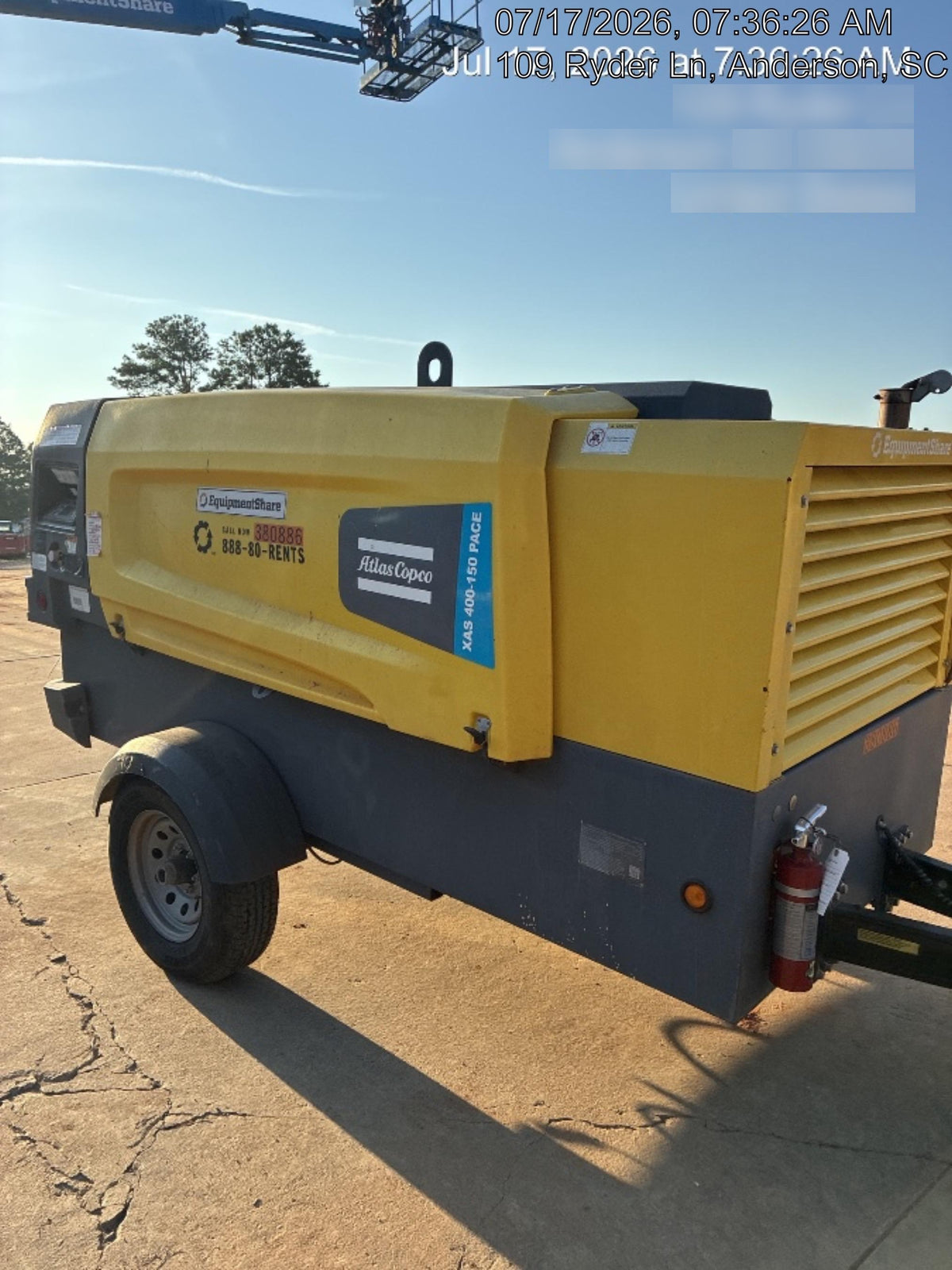 2023 ATLAS COPCO XAS 400-150 PACE
