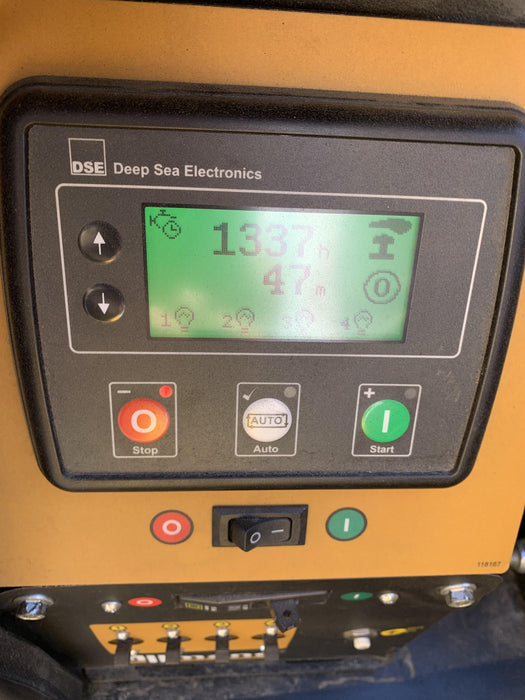 2020 Allmand NLV3GR (4) LED Light Fixture 350W, 23' Vertical Mast, 3kW Prime, Towable, Deep Sea L401, Leveling Jacks, Yanmar T4F 5.8hp