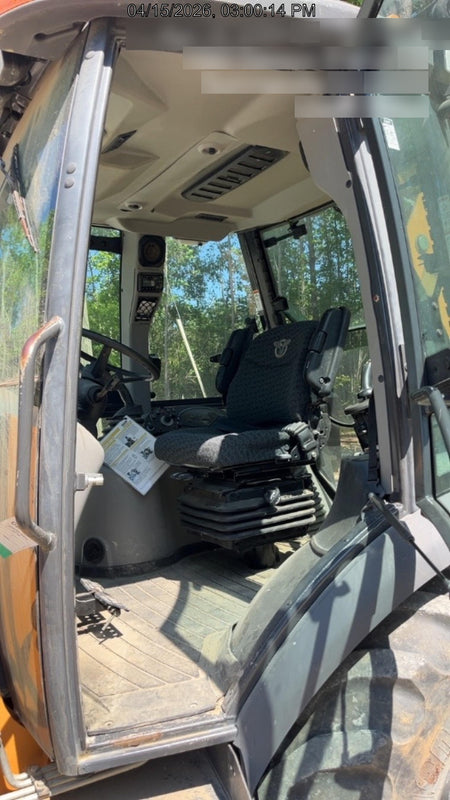 2020 Case 580N EP - Extendable Backhoe Cab/Heat/Air, 4WD, Extendable Stick, Pilot Controls, 2 Way Hydraulics, Ride Control, TAG Manual QC