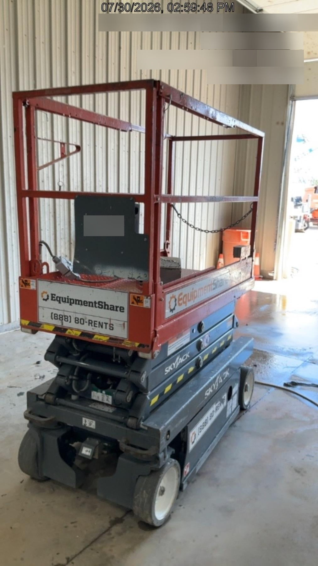 2019 Skyjack SJIII-3219 Standard Options