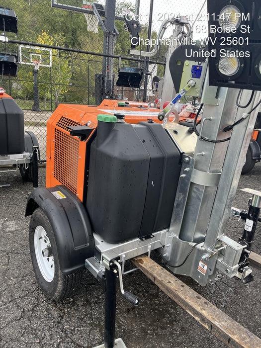 2024 Wanco WLTT-4MM4K Diesel, Deep Sea Controller, Shore Power Plug, Auto Start, (4) 350W LED Floodlights, 4kW Generator, 60 Gal Fuel Tank, 2" Ball, T3