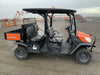 2020 Kubota RTV-X1140W-H 4WD utility cart -LED strobe -Windshield tempered glass -Plastic canopy -Wire harness kit -Backup alarm