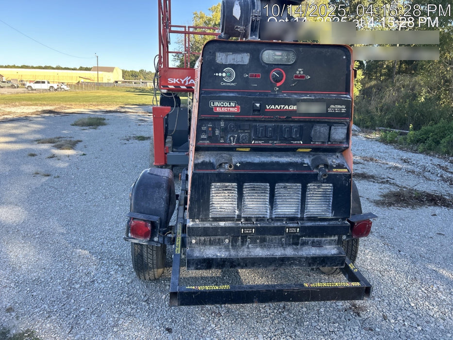 2021 Lincoln Electric Vantage 549X Ready Pak 3, ORANGE (includes trailer, cable rack, fender light kit)